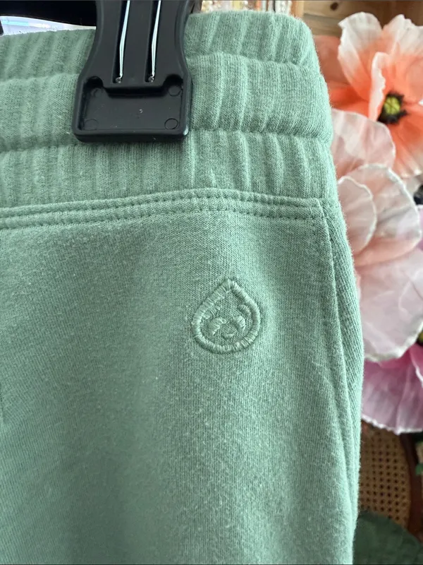 TASC Jade Varsity Brushed Jogger Sweatpants Size M - Image 3