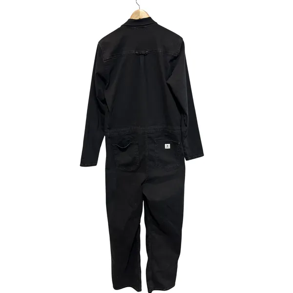 Ripton & Co Unisex Coverall Black Denim Jumpsuit Small NWT Utility Workwear - Image 2