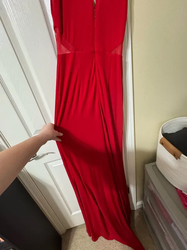 Dress Red Size 0 - Image 4