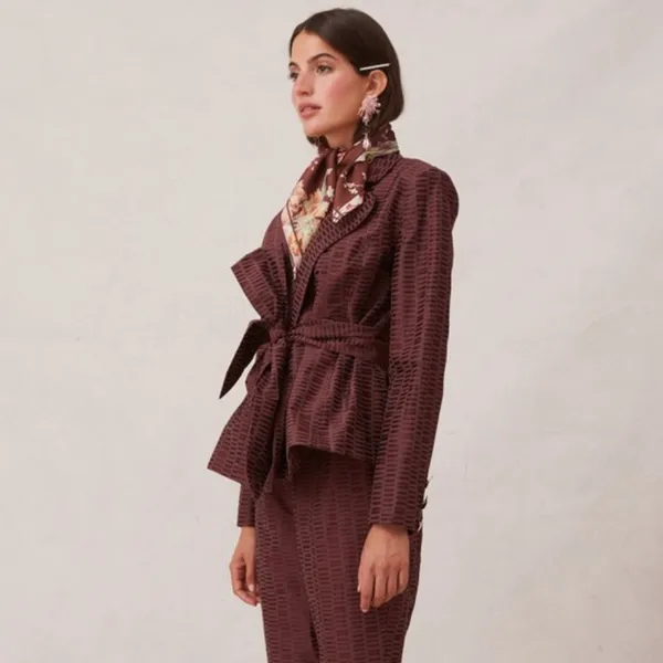 Wonder Blazer in Chocolate Size XS - Image 8