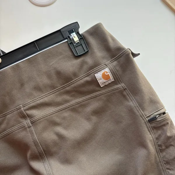 Carhartt Leggings Women's Medium‎ Green Force Fitted Lightweight Utility 103609 - Image 3