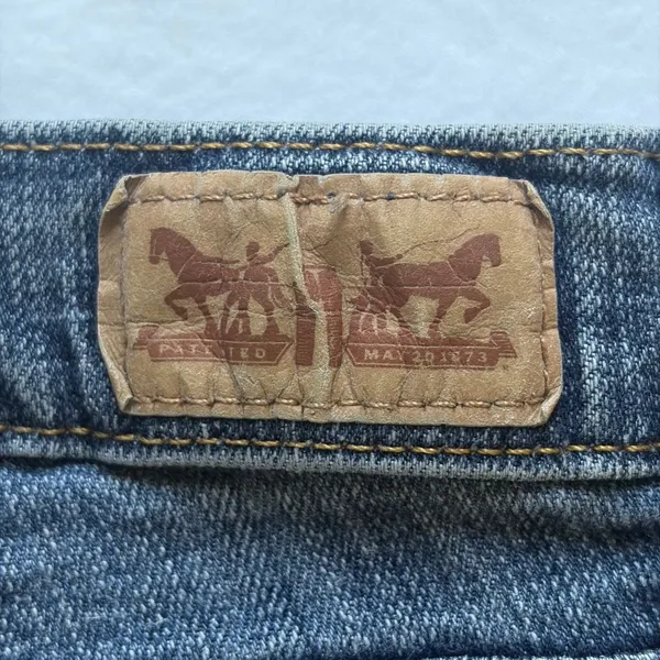 Levis 529 Curvy Boot Cut Jeans Womens 14 Short Medium Wash Denim Blue Stretch - Image 7