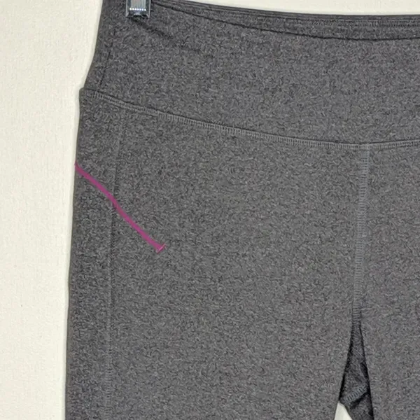 Alo Yoga Gray Capri Leggings - Size S (approximate - see measurements) - Image 2