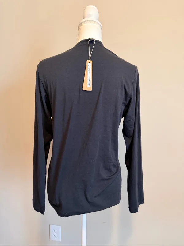 Skims long sleeve oversized boyfriend t-shirt size xxs NWT - Image 9