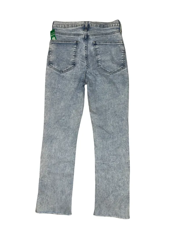 GAP Vintage Slim High Rise Jeans 26 2P Light Wash Split Hem NWT - Image 3