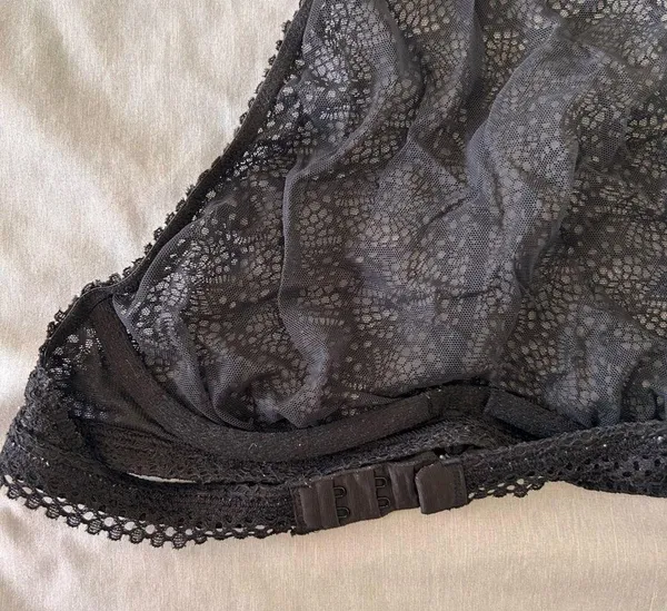 Lace high neck bralette Size XS - Image 5