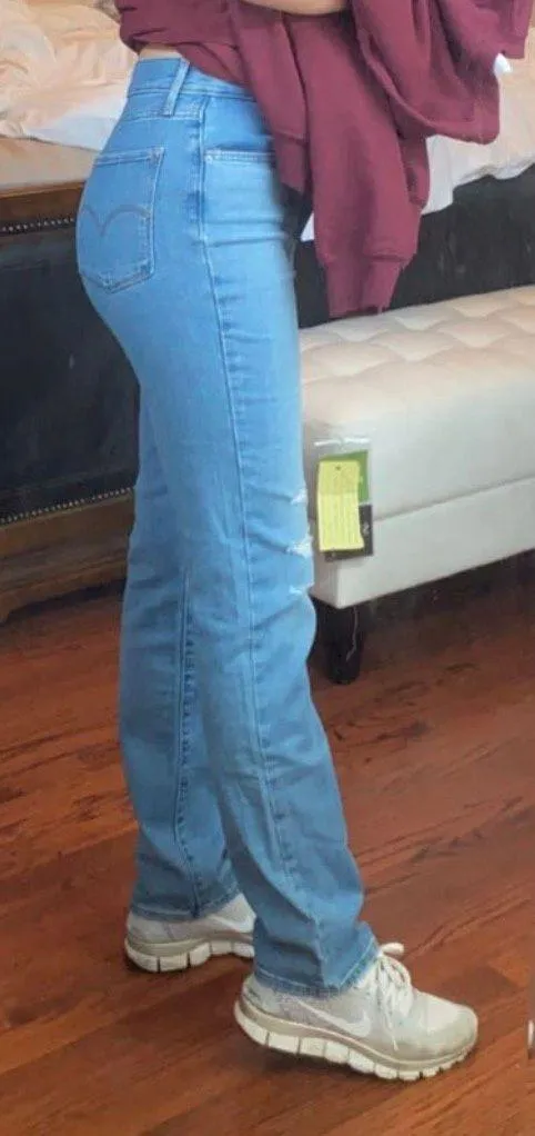 Levi's High Rise Straight Jeans - Image 2