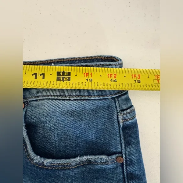 Risen Jeans Womens 9/29 Dark Wash Skinny High Rise Stretch‎ RDP5607 Denim 523 - Image 9