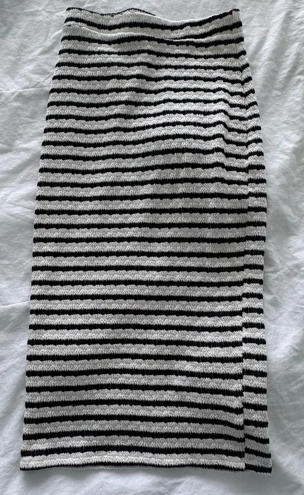 Striped Midi Skirt Multiple - Image 2