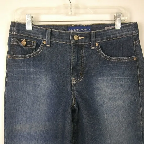 BANDOLINUBO Felice Missy‎ Flare Blue Jeans - Image 4