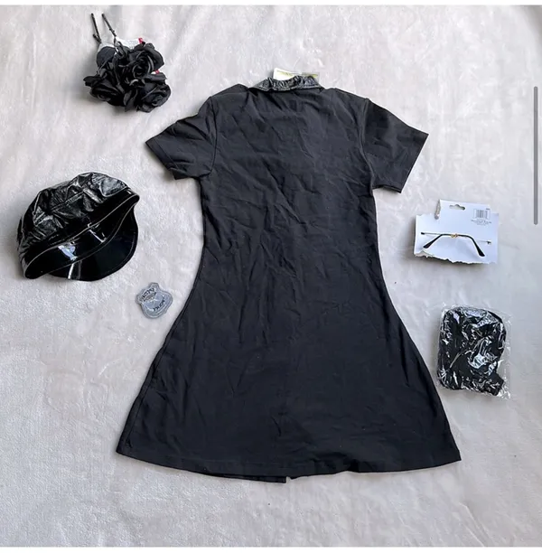 Elegant Moments New lovers lane officer arrest me costume Sz S/M - Image 4