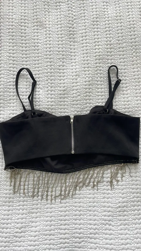 Revolve Irina Crystal Fringe Top - Image 5