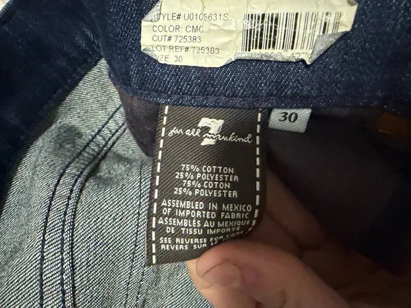 7 For All Mankind Jeans Bootcut Women’s 30 - Image 4