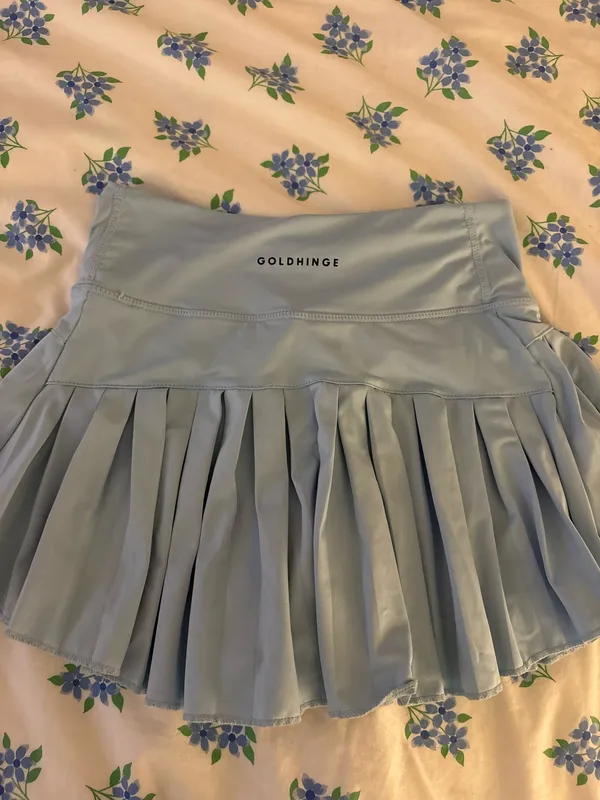Gold Hinge Tennis Skirt - Image 2