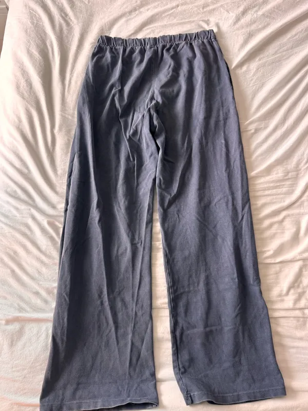 Dark Blue Brandy Melville sweatpants  - Image 3