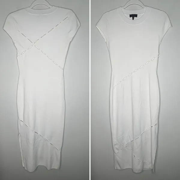 Rag & Bone Eden Slashed Midi Dress Size XS - Image 2