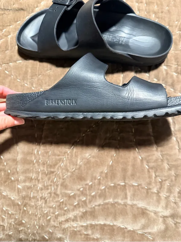 Birkenstock Black Two-Strap EVA
Sandals - Image 6