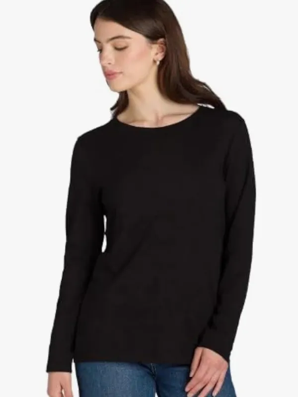 Classic Black Cotton Long - Image 2