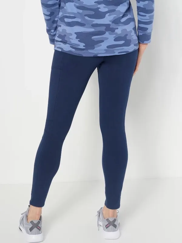 D & Co Active NWOT Petite Performance Leggings with Tulip Hem and Pockets - Image 2