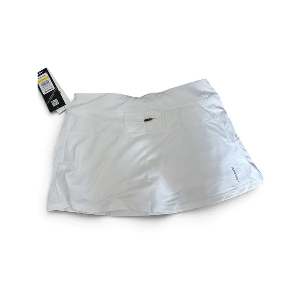 HEAD Womens Dri-Motion Pleated Tennis Skort‎ Stark White Large - Image 3