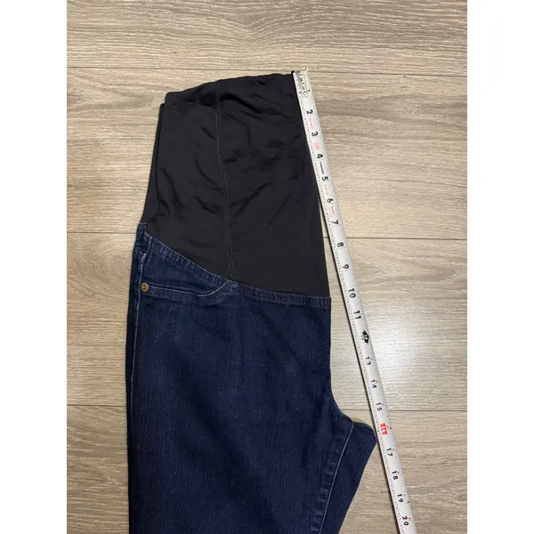Isabel Maternity by Ingrid & Isabel‎ Dark Wash Skinny Jegging Blue Size 4/27R - Image 6