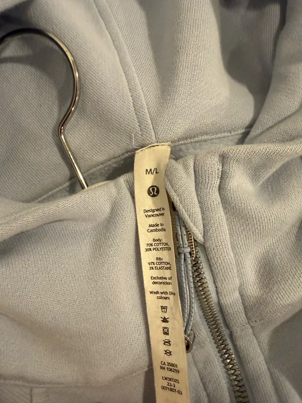 Lululemon Scuba Oversized Full-Zip Hoodie - Image 3