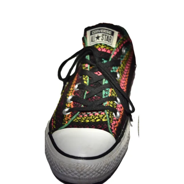 Converse Chuck Taylor All‎ Star Womens 7 Multi Color Woven Good Baja Low Top - Image 2
