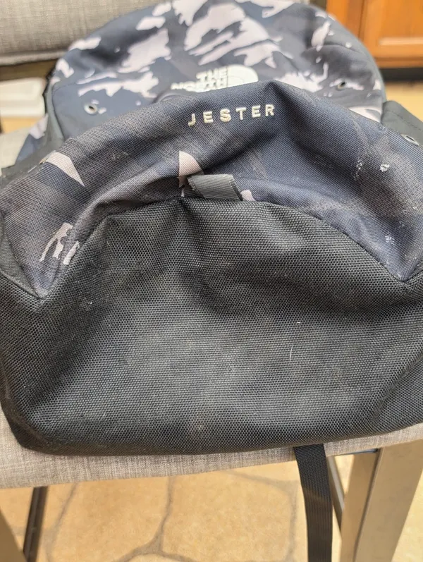 The North Face Jester Black Camo Backpack - Image 11