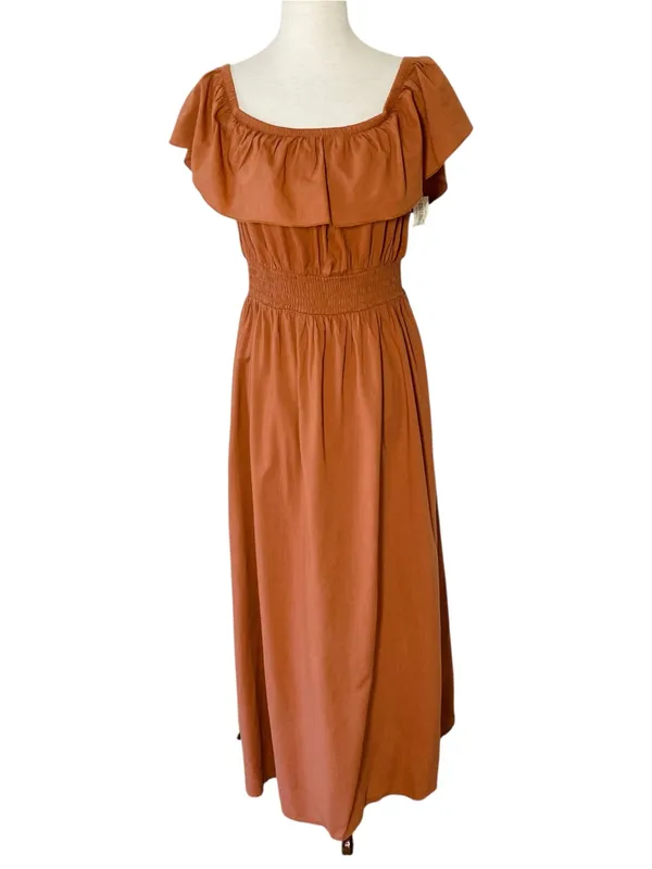 NWT OLD NAVY Maxi Off Shoulder Dress - Image 2