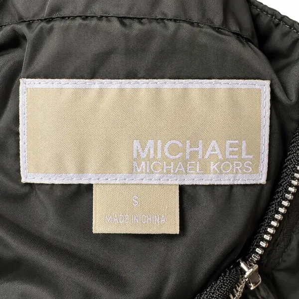 Michael Michael Kors Womens Olive Green Hooded Anorak Jacket Size S - Image 5