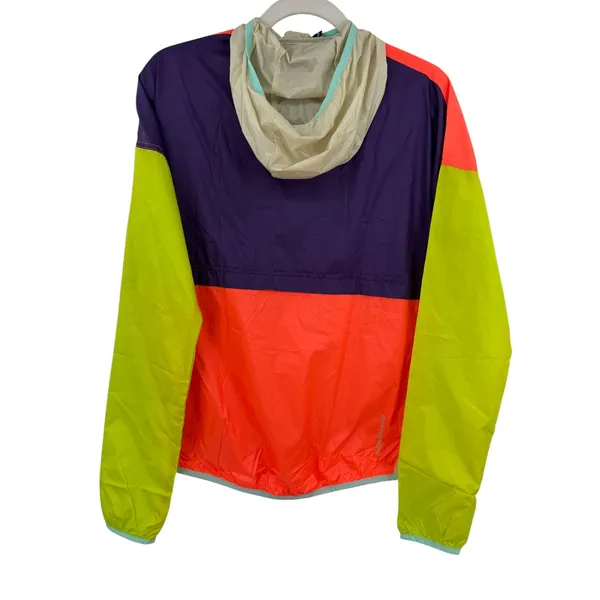 Cotopaxi Teca‎ Windbreaker Full-Zip Boardwalk Colorblock Jacket XS Gorpcore Neon - Image 2