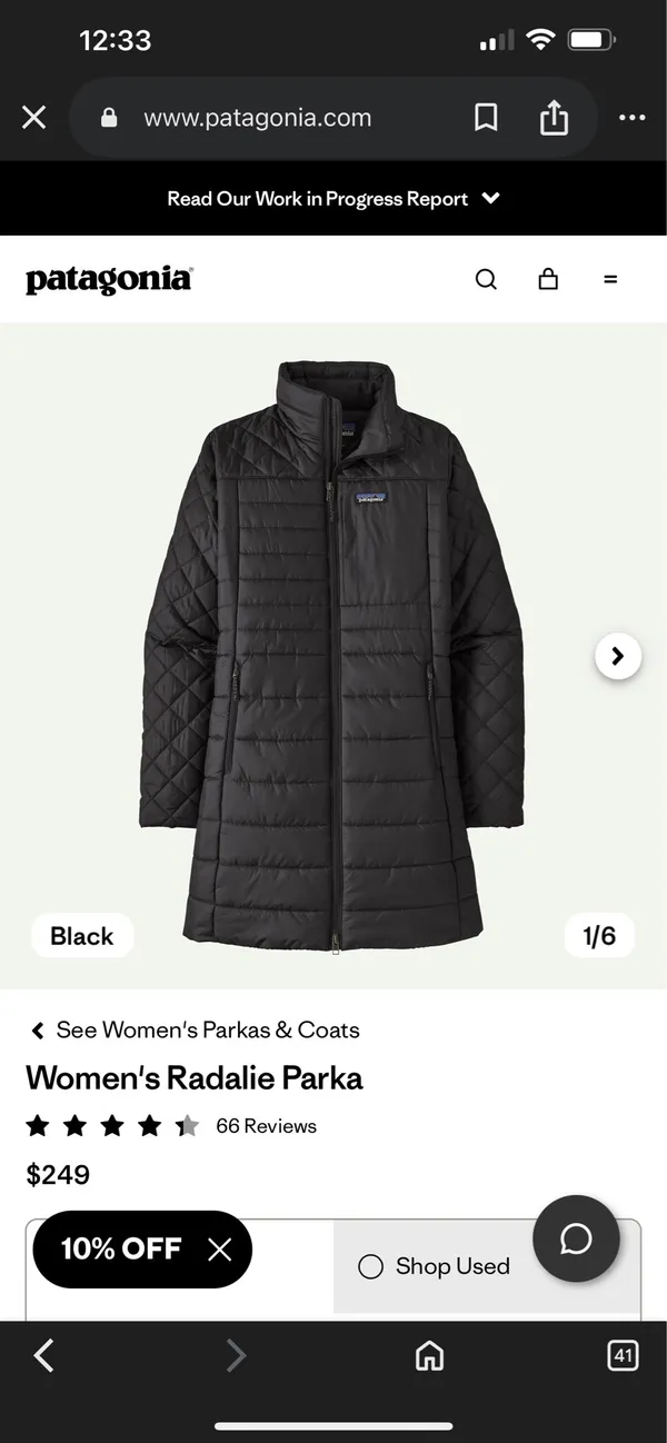 Patagonia Jacket Women’s Small - Image 4