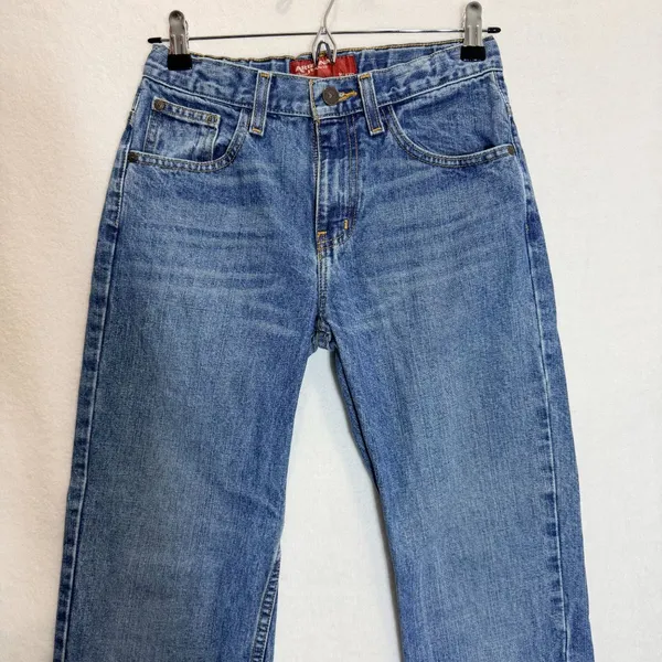 Arizona Jean Co Relaxed Fit Jeans Womens 14R Blue Denim Straight Leg - Image 12