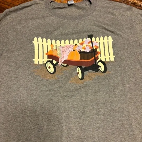 Ladies Small Fall Graphic Tshirt - never worn - Image 3