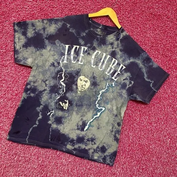Ice Cube Death Certificate Lightning Rap Tie Dye XL - Image 4
