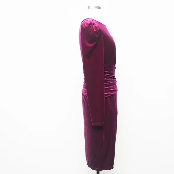 Lauren Ralph Lauren Velvet Cocktail‎ Dress Size 2 - Image 6