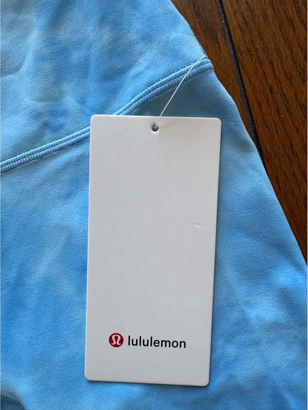 Lululemon Align No Line High Rise 25” Smoothie Wash Blueberry Size 6 NWT - Image 5