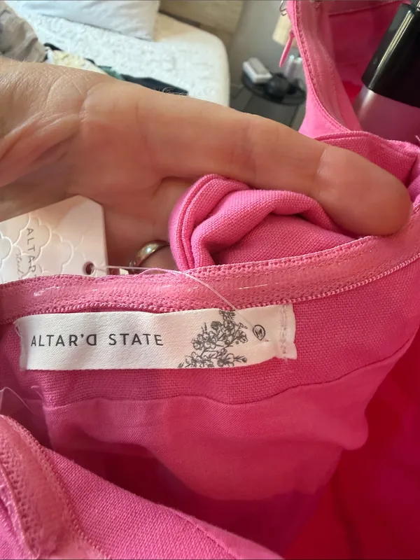 Altar'd State Hot Pink Mini Skirt - Image 2