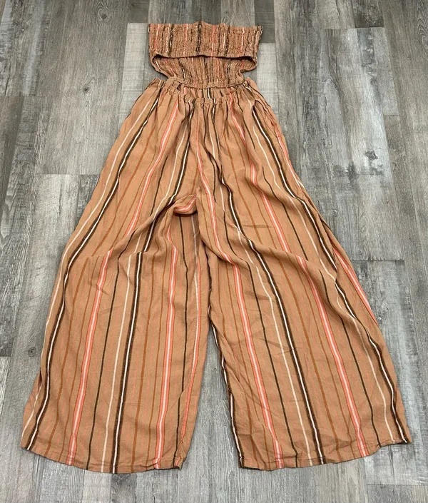 Aerie Striped Wide Leg Jumpsuit - Image 4