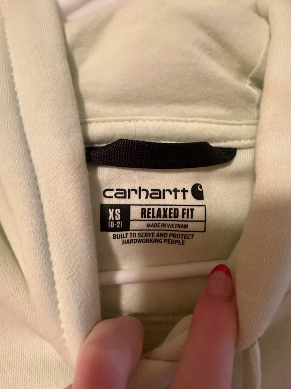 Carhartt Lime Green Hoodie - Image 5