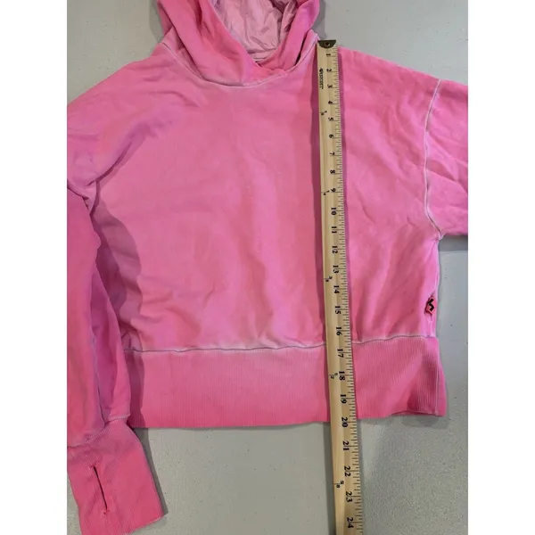 Joy Lab Hoodie Small Pink Travel Active Athleisure Yoga Cotton Minimal Lounge - Image 5
