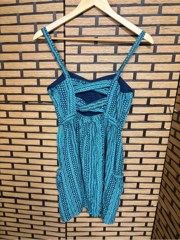 American eagle blue dress size 2 - Image 2