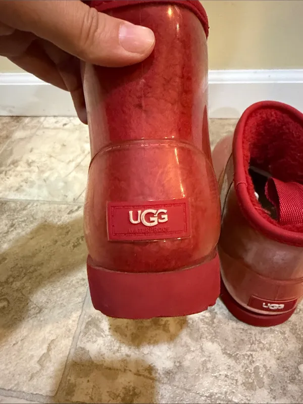 Women’s UGG Classic Clear Mini Waterproof Boots - Image 7