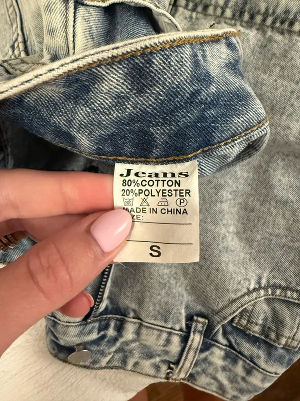 Denim Skirt Blue - Image 3
