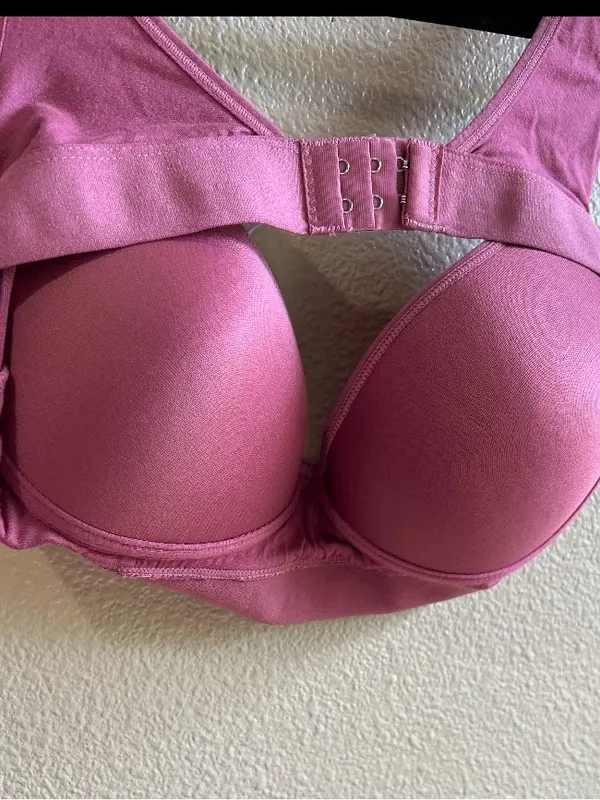 FITWELL Everyday Wireless Soft-Cup Bra in Dusty‎ Rose size 38C - Image 6