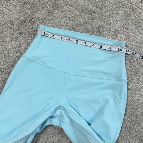 Lululemon Women’s Align High-Rise Pant Legging 25" Yoga in Cyan Blue Size 4 - Image 11