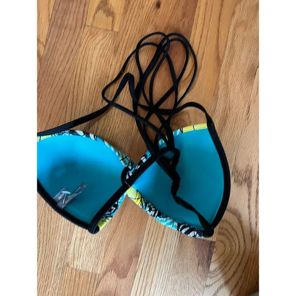 AERIE small beach umbrella‎ padded bikini swim top s - Image 2