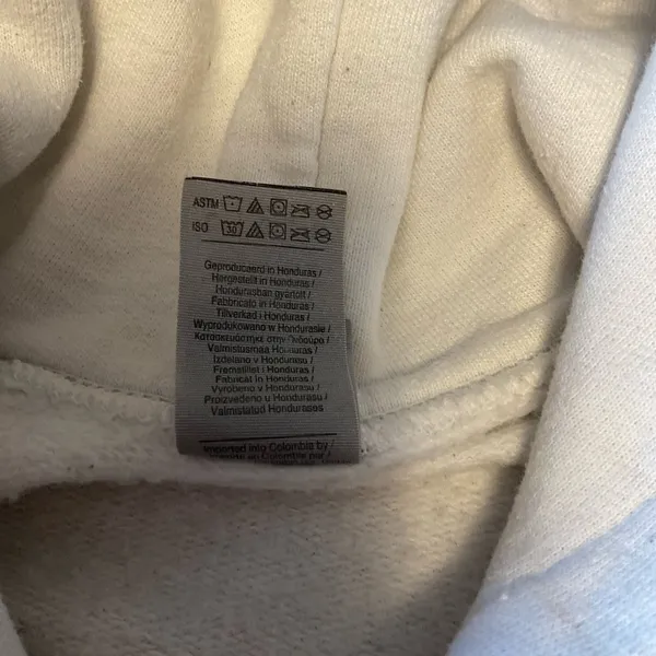 Gildan White Heavy Blend Hoodie - Image 9