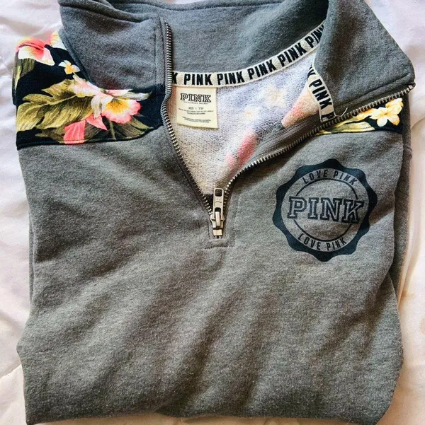 PINK - Victoria's Secret Quarter Zip - Image 2