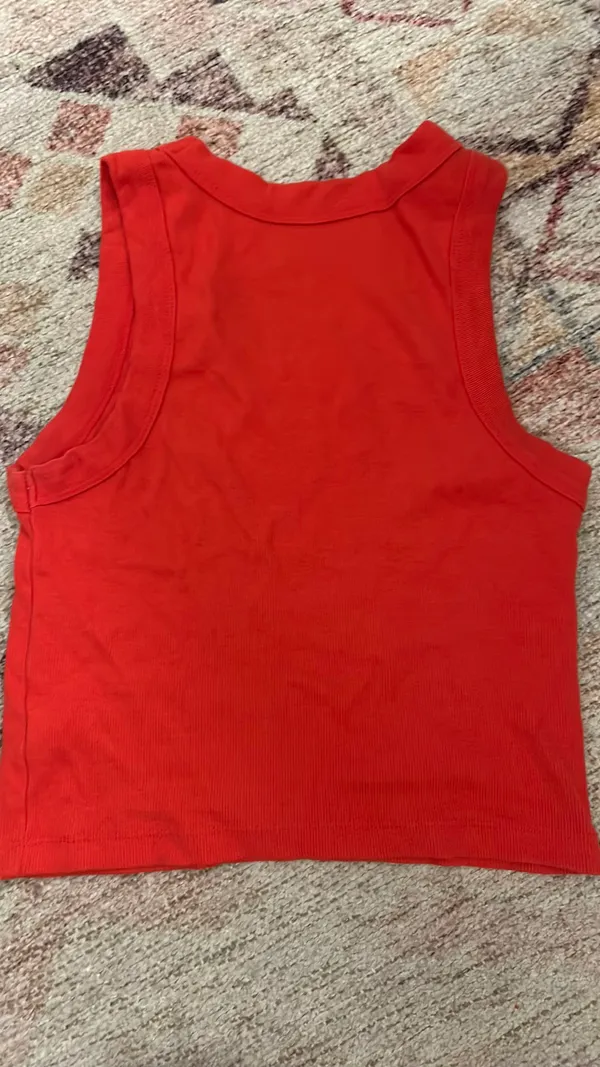 Red daily drills tank - Image 2